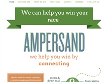 Tablet Screenshot of ampersandconnect.com